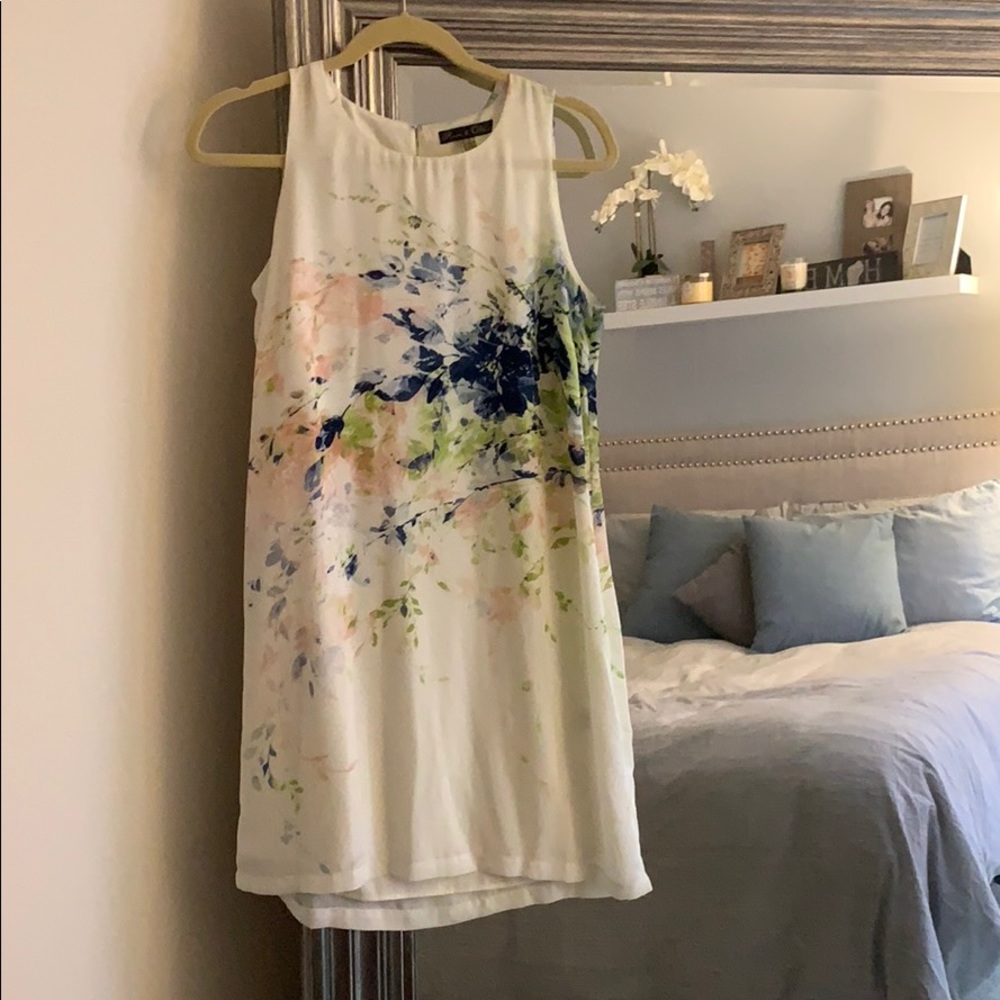 Nordstrom Dress - white with floral